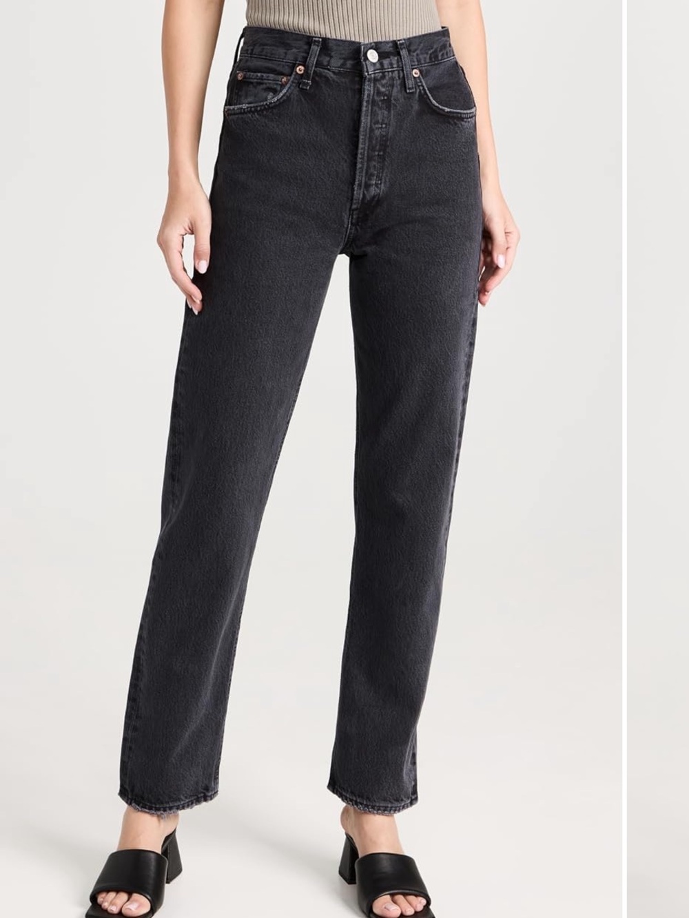 Agolde 90s pinch waist high rise straight jeans